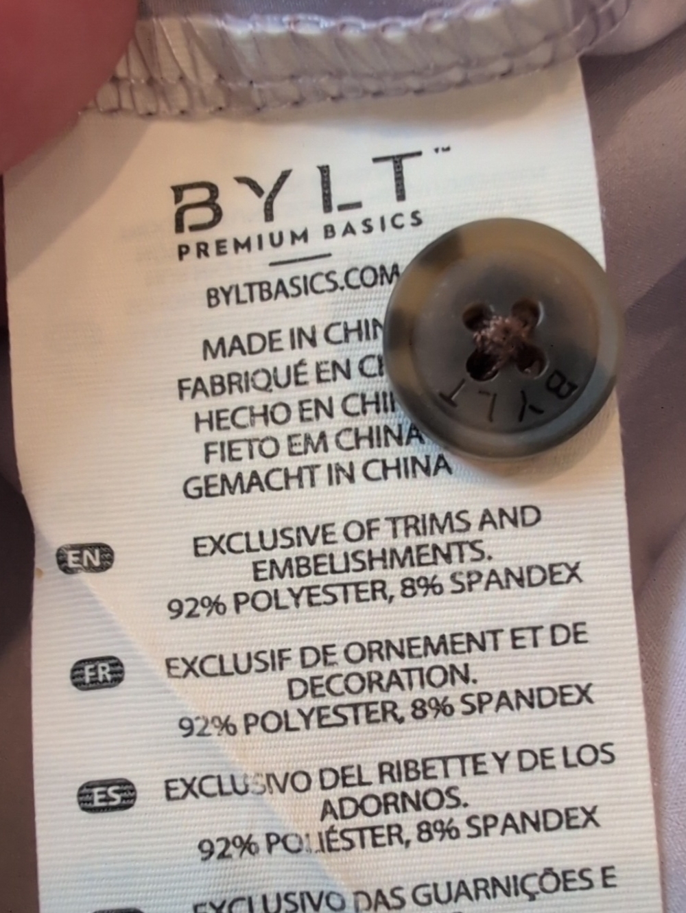 BYLT Paloma Shirt Camp Collar Button Down - Picture 8 of 8